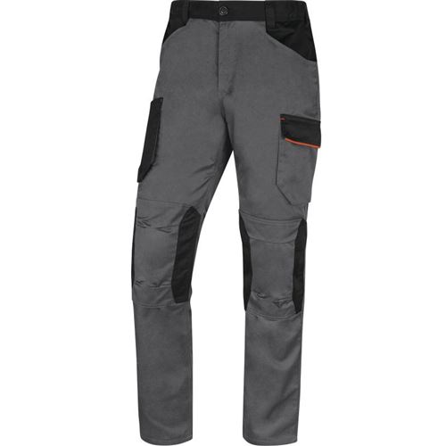Pantalon de travail multipoches MACH 2 V3 gris/orange TXL - DELTA PLUS - M2PA3GOXG