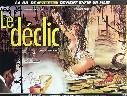 Affiche de Cinéma Originale - Milo Manara - 1985 - Le Déclic - 60x80cm État correct - N/A reconditionné disponible sur Fnac