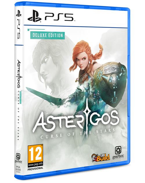 Pochette avant du jeu Asterigos: Curse of the Stars Deluxe Edition PS5