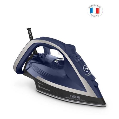 CALOR Fer a repasser Ultragliss Anti-Calc Plus FV6846C0 Vapeur 50g/min, Pressing 260g/min