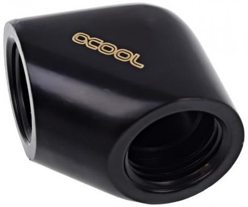 Alphacool - Eiszapfen - Adaptateur coudé L - G1/4 femelle vers G1/4 femelle - Noir - Image 4