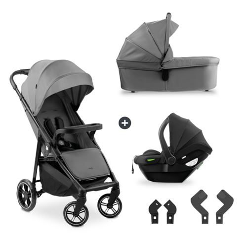 Poussette Ensemble Trio Shop N Care Gris