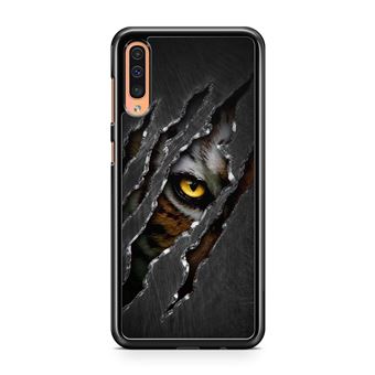 Coque HopMore Pour Huawei P Smart, Silicone TPU Transparente Avec Motif Plume Blanche, Fine Et Antichoc