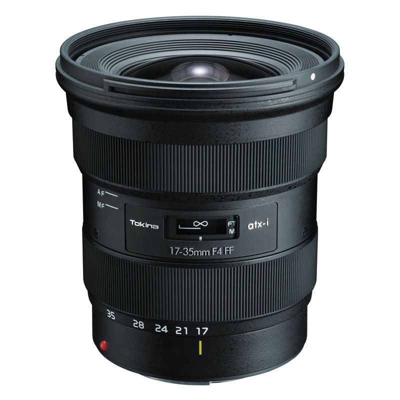 Tokina AT-X 17-35 F4 PRO FX Objectif Noir