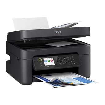 Epson WorkForce WF-2950DWF - Imprimante multifonctions - couleur - jet d'encre - 216 x 297 mm (original) - A4/Letter (support) - jusqu'à 10 ppm (impression) - 100 feuilles - 33.6 Kbits/s - USB 2.0 Wi-Fi(n) - 1