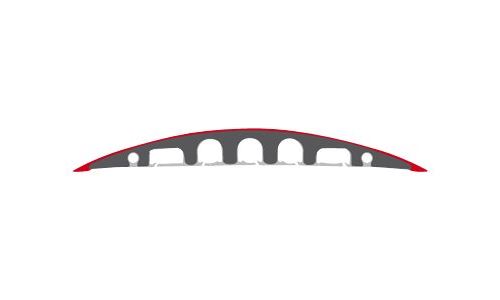 Serpa B15 - Protection au sol pour câble - 1.5 m - bleu