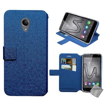 Custodia Portafoglio In Silicone Per Wiko Robby, Colore Bianco - 2