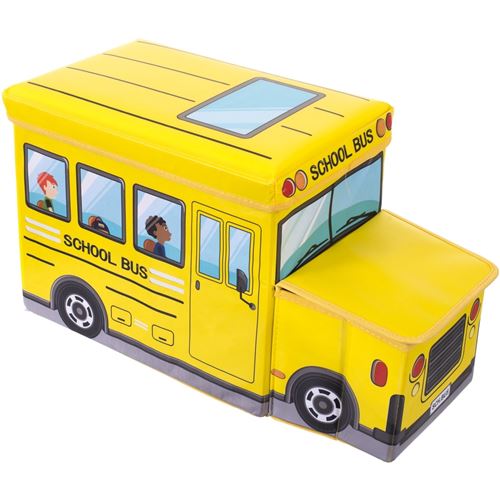 Bieco 04000506 - coffre de rangement et banc bus scolaire
