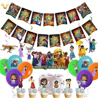 Décorations d'anniversaire Disney Encanto  Décorations de fête d'anniversaire  Encanto-113 pcs/set - Aliexpress