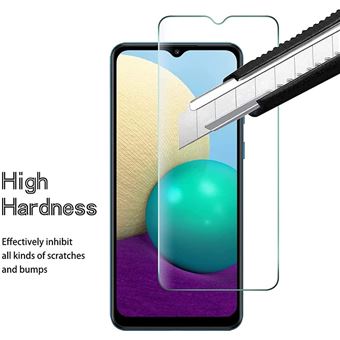 Force Glass Verre Trempé pour Samsung Galaxy A02s, A03s, A03 Core