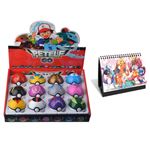 Bandai - Pokémon - Pack de 6 Figurines - Vague 2 - Pikachu, Ouistempo,  Larméléon, Flambino, Evoli, Métamorph - PKW2471 : : Jeux et Jouets
