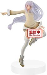 Figurine Banpresto 8453 Re: Zero Startng Life In Another World Espresto Furry Materials Emilia 21 cm
