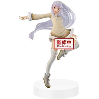 Figurine Banpresto 8453 Re: Zero Startng Life In Another World Espresto Furry Materials Emilia 21 cm