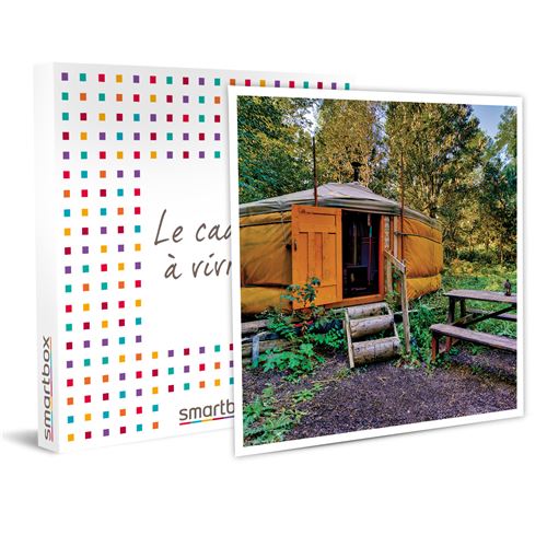 Coffret Cadeau SMARTBOX - Séjour relaxant de 3 jours en duo dans une yourte près du Puy-en-Velay- Séjour