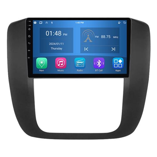 Autoradio RoverOne® Bluetooth CarPlay Android Auto Navigation 4Go RAM 64Go ROM pour Chevrolet Tahoe 3 GMT900 2006-2014