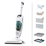 ROWENTA Clean&Steam Revolution Nettoyeur vapeur - Aspire, nettoie en meme temps - Elimine 99,9% des bactéries RY7757WH