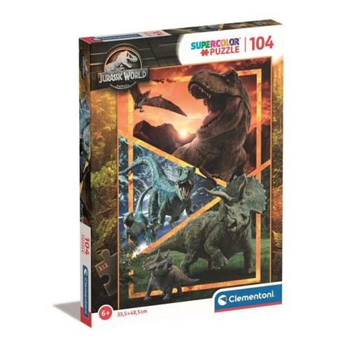Non Communiqué 104 Pieces Super - Jurassic World