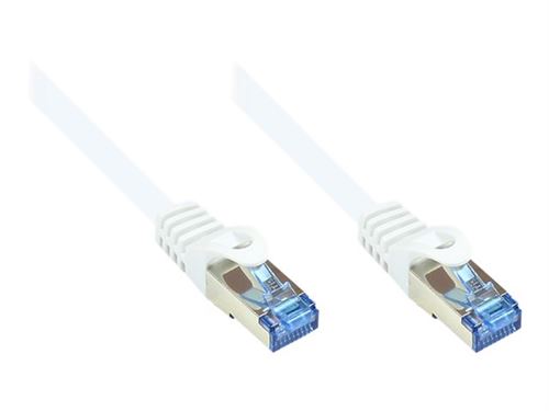 Good Connections RNS - Cordon de raccordement - RJ-45 (M) pour RJ-45 (M) - 20 m - SFTP, PiMF - CAT 6a - sans halogène, moulé, sans crochet - blanc