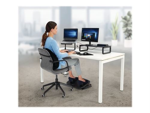 Kensington SmartFit Solemate Plus - Repose-pied - noir