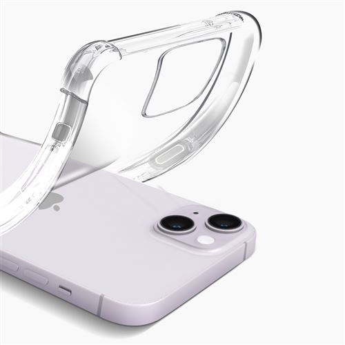 Coque et étui téléphone mobile XEPTIO Coque protection pour Apple iPhone 14  Max / iPhone 14 Plus 5G 6,7 pouces Souple Transparente Bumper en Gel TPU  avec bords renforcés