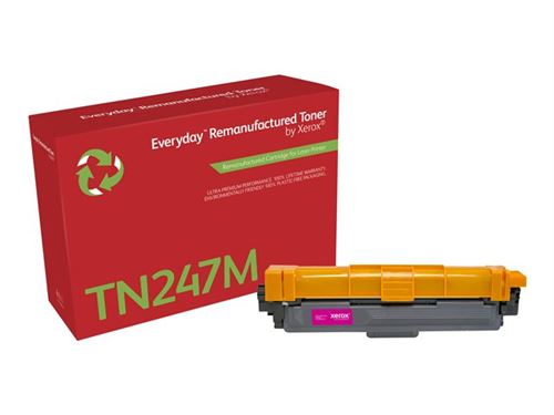 Everyday™ Magenta Remanufactured Toner by Xerox compatible with Brother TN247M, High capacity