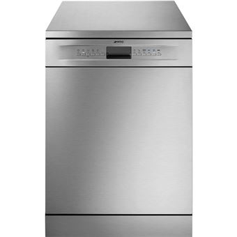 Smeg Universale LVS344PM - Lave-vaisselle - largeur : 59.8 cm - profondeur : 60 cm - hauteur : 85 cm - acier inoxydable