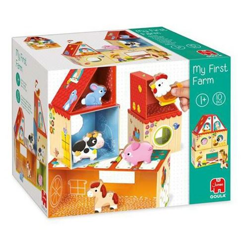 Non Communiqué Jeux De Construction De 10 Pièces Ferme Goula 53470