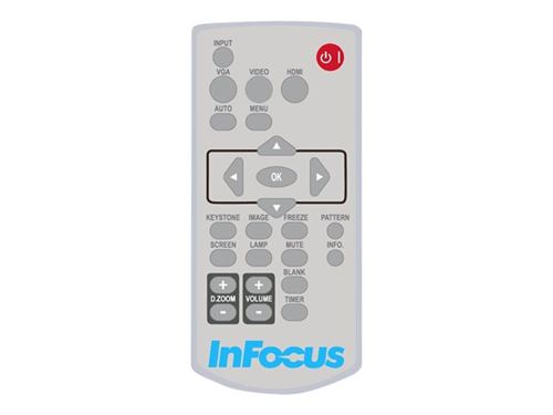 InFocus - Afstandsbediening - voor InFocus IN1034, IN1049; Advanced LCD Series IN1004, IN1036, IN1044, IN1059