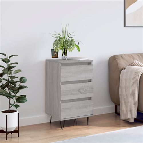 Vidaxl Gris Buffet Sonoma 40X35x70 Cm - Image 3