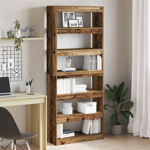 Non Communiqué Bibliothèque En Vieux Bois Vieux Bois Bois D Ingénierie
