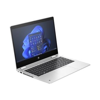 HP Pro x360 435 G10 Notebook - Conception inclinable - AMD Ryzen 5 - 7530U / jusqu'à 4.5 GHz - Win 11 Pro - Radeon Graphics - 16 Go RAM - 256 Go SSD NVMe - 13.3" IPS écran tactile 1920 x 1080 (Full HD) - Wi-Fi 6E, Bluetooth - brochet argent aluminium -