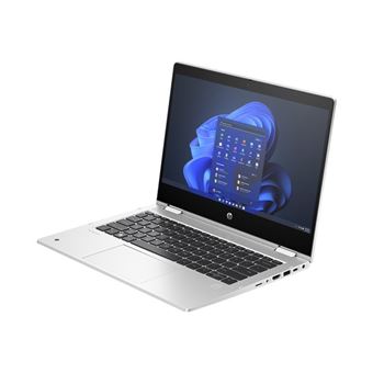 HP Pro x360 435 G10 Notebook - Conception inclinable - AMD Ryzen 5 - 7530U / jusqu'à 4.5 GHz - Win 11 Pro - Radeon Graphics - 16 Go RAM - 256 Go SSD NVMe - 13.3" IPS écran tactile 1920 x 1080 (Full HD) - Wi-Fi 6E, Bluetooth - brochet argent aluminium -