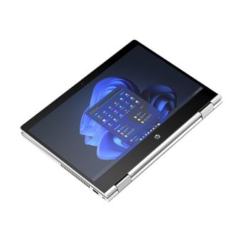 HP Pro x360 435 G10 Notebook - Conception inclinable - AMD Ryzen 5 - 7530U / jusqu'à 4.5 GHz - Win 11 Pro - Radeon Graphics - 16 Go RAM - 256 Go SSD NVMe - 13.3" IPS écran tactile 1920 x 1080 (Full HD) - Wi-Fi 6E, Bluetooth - brochet argent aluminium -