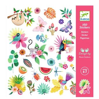 Stickers Papier Paradise 160 pieces