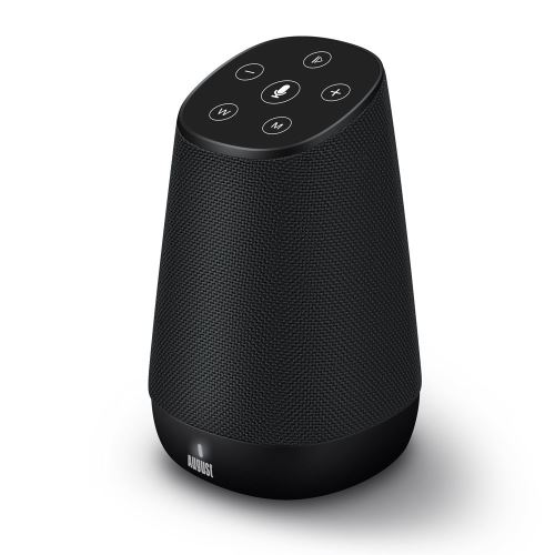 Enceinte Alexa Multiroom – Assistant Vocal Amazon Alexa – AUGUST Venus – Haut-Parleur connectée Sans-Fil, Wifi et Bluetooth Spotify / Airplay