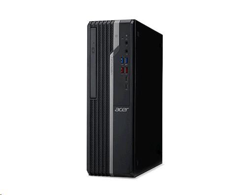 Acer Veriton X2 VX2660G - SFF - 1 x Core i5 8400 / 2.8 GHz - RAM 4 GB - HDD 1 TB - DVD-brander - UHD Graphics 630 - GigE - Win 10 Pro 64 bits - monitor: geen