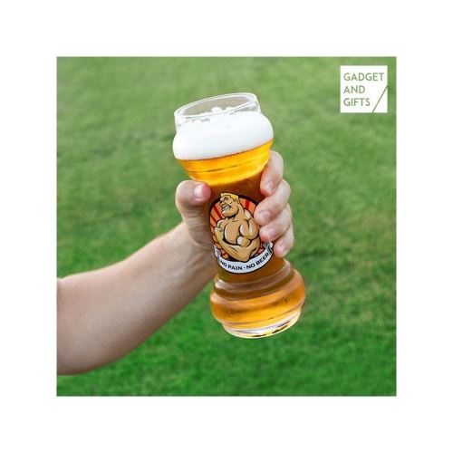 Verre de Bière No Pain No Beer Gadget and Gifts