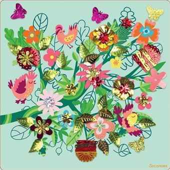 Jeu créatif Stick N Fun tableaux maxi sequins saisons 250 pièces