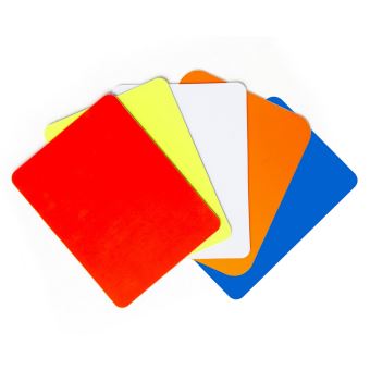 Visiodirect Mini Set d'arbitre Football Contient Visiodirect Mini Set d'arbitre Football Contient