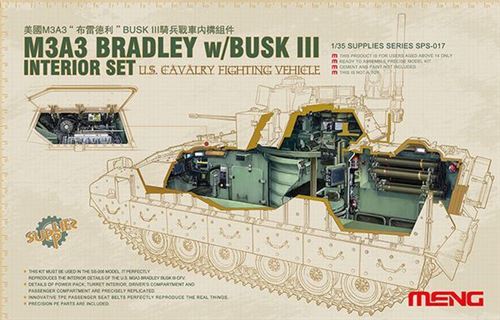 Meng - Maquette M3A3 Bradley Cavalry Fighting Vehicle - Échelle 1:35 - Image 2