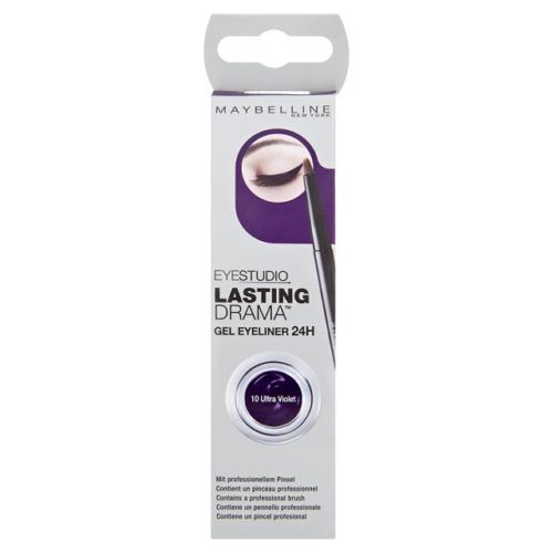 Maybelline Eye Studio Lasting Drama Gel Eyeliner 10 Ultra Violet X 3