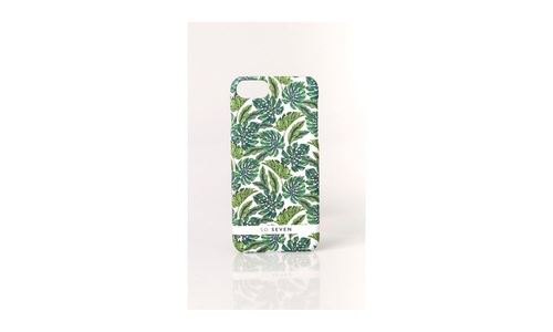 So Seven Coque Jungle Fond Blanc Feuilles Vertes Apple Iphone 7