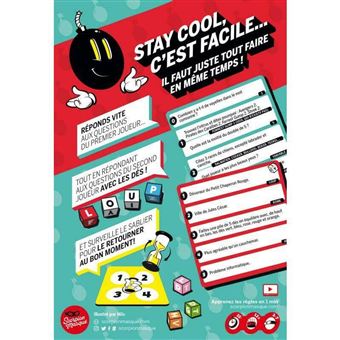 Jeux De Société - Asmodee - Stay Cool - Jeu Famille