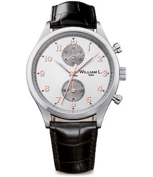 William L. Montre Homme WLAC02GOCN Automatiques, Chronographe Blanc