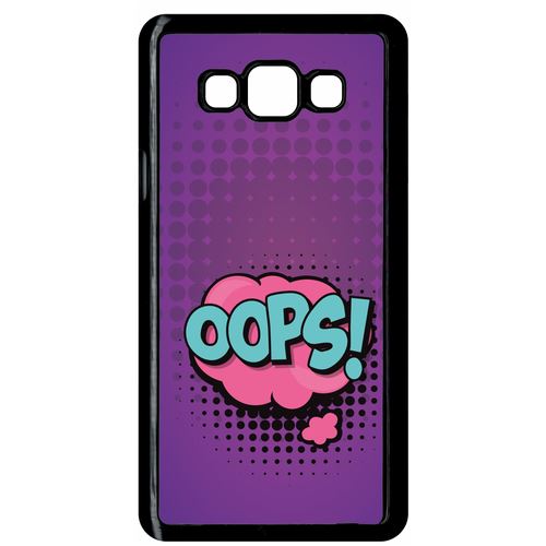 Coque Samsung Galaxy A7 Oops Fond Mauve