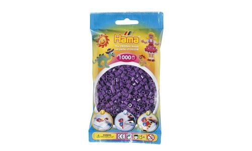 Sachet de 1000 perles midi violet - hama