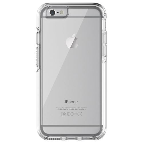 OtterBox Symmetry Series Clear - Achterzijde behuizing voor mobiele telefoon - polycarbonaat, synthetisch rubber - kristalhelder - voor Apple iPhone 6, 6s