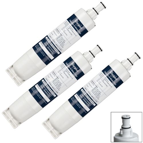 WHIRLPOOL Lot de 3 filtres SBS002 R&eacute;frig&eacute;rateur, cong&eacute;lateur SBS002x3 - 101546