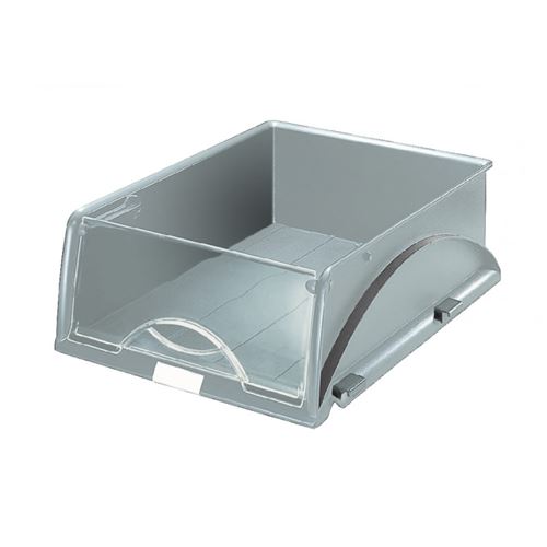 Leitz 52310085 Corbeille &agrave; courrier A4 maxi Gris