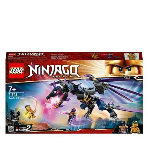 LEGO® NINJAGO - Le dragon d'Overlord  jeu d'action ninja à construire avec un dragon - 71742 État correct - N/A reconditionné disponible sur Fnac